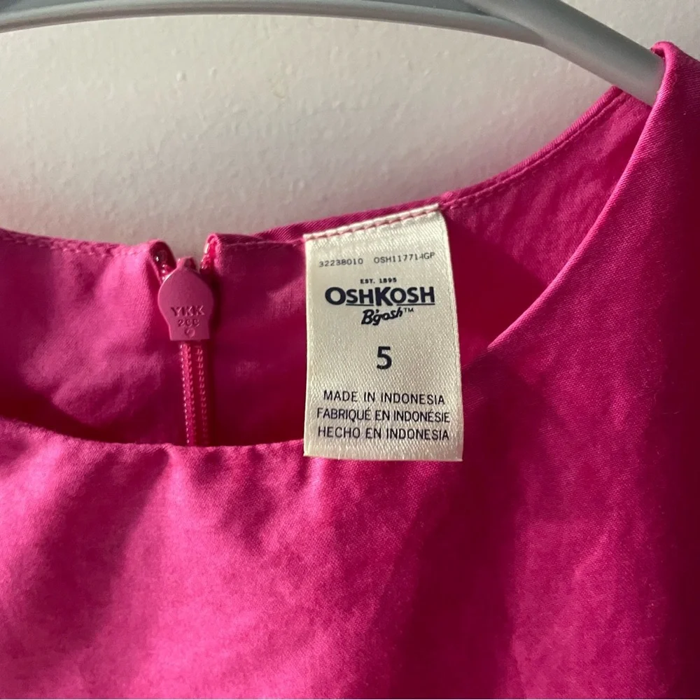 OshKosh B'gosh Pink and Blue Floral Dress